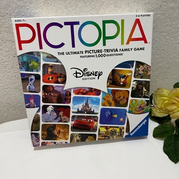 Ravensberger Pictopia Ultimate Triva Game Disney Edition-Over 1000 Questions-NIB - Picture 3 of 5